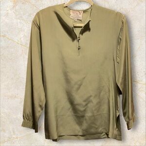 VINTAGE Valentino Boutique 100% seta Silk Blouse